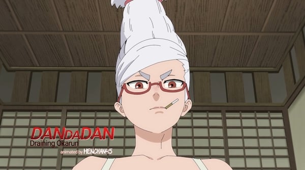 DandaDan Draining Okarun [Henchan45][4K] [2D, Dandadan]