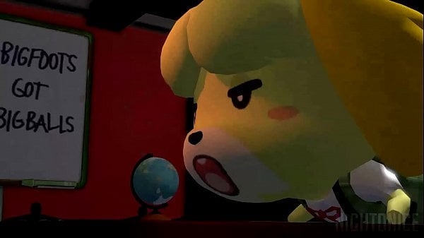 Animal Crossing Isabelle Loves Doggystyle [Animal crossing]