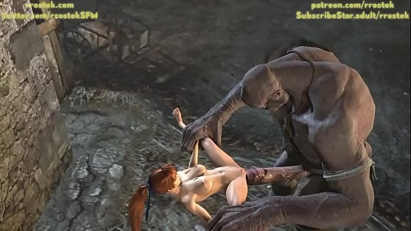 Kasumi Gets Her Pussy Destroyd By Cyclops Cock [Hentai, Monster]