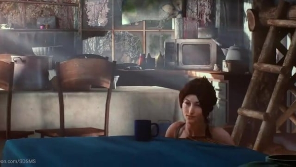 Lara Croft Gets Rough in Tomb Raider Costume [Tomb Raider]