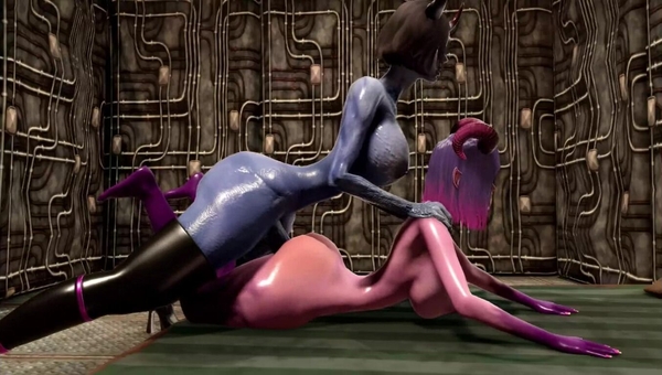 Futa mistress pounding succubus servant [DiDongo] [3D, Succubus]