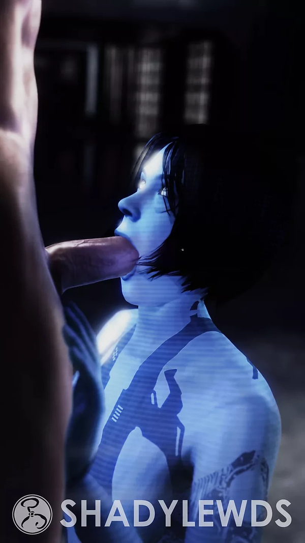 Cortana Blowjob (Halo Porn) [Cartoon, Halo, Hentai]