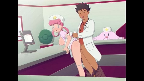 Pokemon Doc Brock Fucking Nurse Pleasure Semen Inside [Hentai, Pokemon]