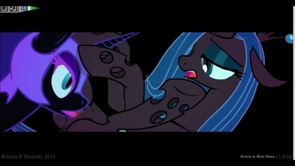 MLP A Devious Plot Queen Chrysalis x Nightmare Moon [My Young Pony (MLP)]