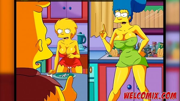 Play Checkers - the Simptoons [Hentai, Incest]