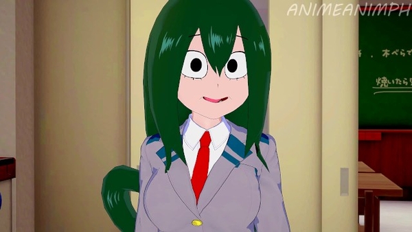 Deku And Tsuyu Asui Fuck Between Study Hours While Nobody Is Watching - My Hero Academia Hentai 3D [3D, My hero academia]