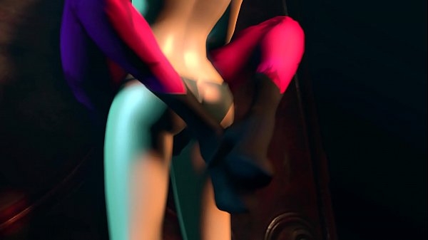 Morrigan Aensland Disciplining Avatar Korra [Darkstalkers, Yuri]
