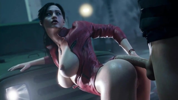 Resident Evil - Claire Getting Fucked In Dark Parking Lot [Resident Evil]