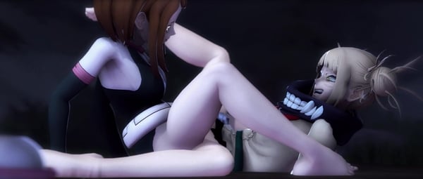 Toga and Uraraka [GreatM8][1080P] [3D, Artists]