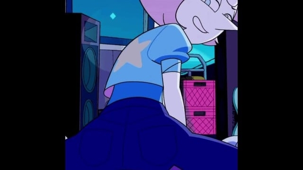 Steven Universe Pearl Riding Steven [Steven universe]