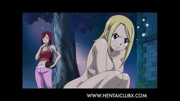 Girls Fan Service Fairy Tail Ova 1 2 Funny Moments [Ecchi]