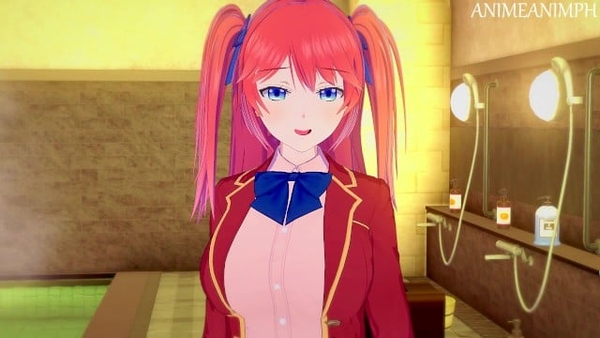 Classroom of the Elite Sakura Airi anime Hentai 3d Uncensored [3D]