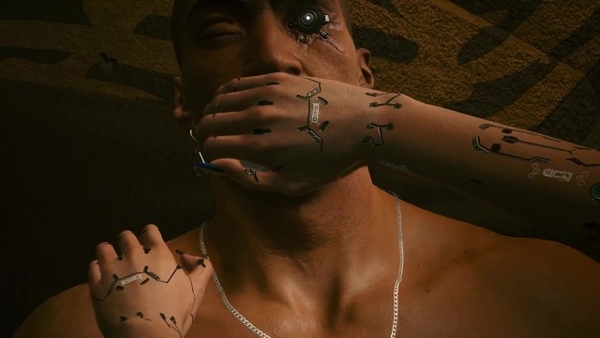 Cyberpunk 2077 Quick Sex With A Muscular Cop River Is A Good Lover [Cyberpunk, Fortnite]