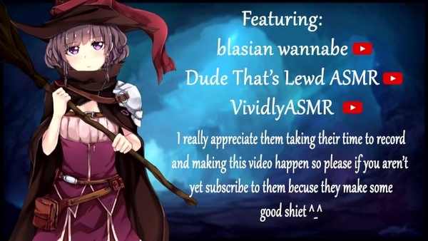 Monster Girls Please You [ft Boy Thats Lustful Asmr, Blasianwannabe, Vividlyasmr] [Asmr, Cartoon, Monster]