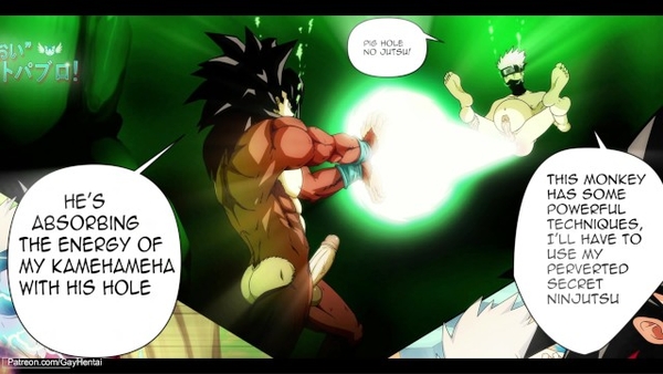 Kakashi X Goku - Naruto Yaoi Hentai Gay Animated Comic Cartoon Animation [Cartoon, Hentai, Yaoi]