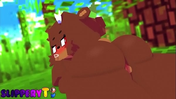 Thicc Minecraft Furry Shaking Ass [Artists, Furry, Minecraft]