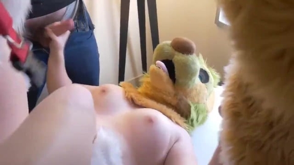 Furry Girl Foursome With Other Furries [Furry]