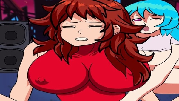 Friday Night Funkin Wild Lesbian Animation [Cartoon, Friday Night Funkin (FNF), Yuri]
