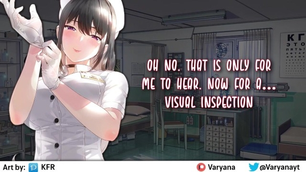Pervy Nurse Hears Your Throbbing Cock [audio] [Asmr]