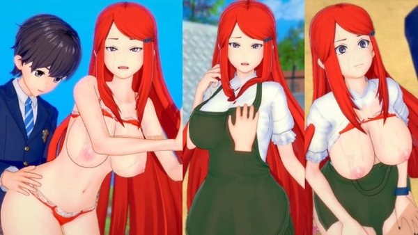 Naruto( ) 3dcg [hentai Game Koikatsu Kushina Uzumaki (anime 3dcg Video [Games, Naruto]