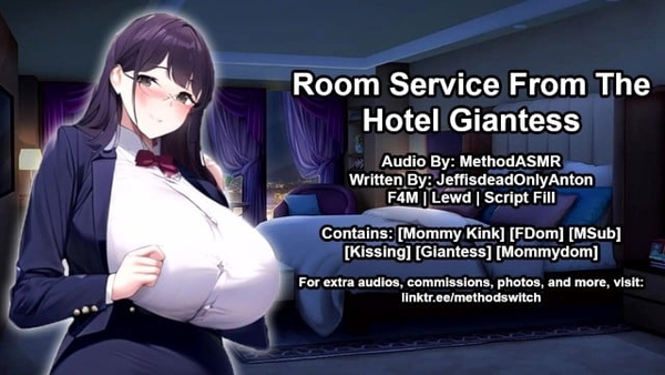 Room Service From The Hotel Giantess Erotic Mommy Audio [Giantess]
