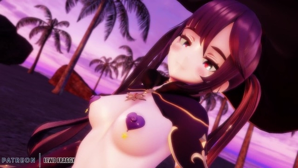 Genshin Impact - Mona Pjanoo Cowgirl [mmd R18] [Genshin Impact, MMD]