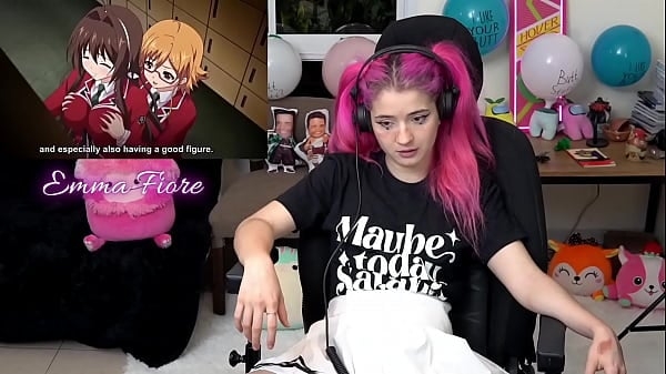 Sweet Teen Reacts To Hentai Porn - Emma [Cartoon, HMV]