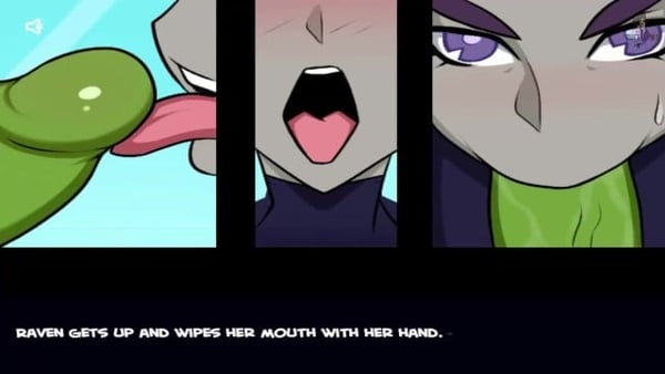 Sinfully Fun Games #50 Raven Go Sexy Emo Fellatio [Comics, Games, Gravity Falls]