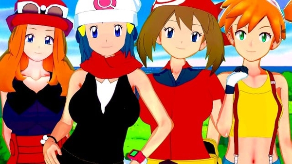 Pokemon Trainers Hentai Compilation #1 (misty, May, Dawn, Serena) [3D, Compilation]