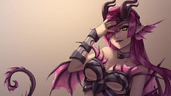 Horny succubus wants you to love her in hot ASMR hentai [Cartoon, Succubus]