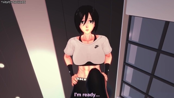 Mikasa Ackerman Gives You A Footjob To Train Her Sexy Body Attack On Titan Feet Hentai POV [Attack on Titan, Cartoon]