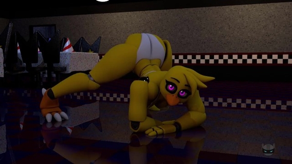 Jack O Pose Fnaf Furry Chica [3D, FNAF, Furry]