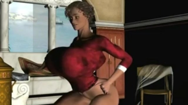 Anja Sex Growth (dragoon) [Comics, Giantess]