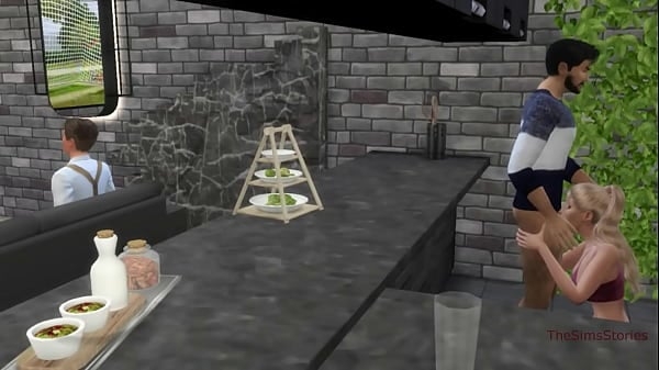The Sims 4,Kinky Housewife Cheating On Her Husband With His Friend [The Sims]
