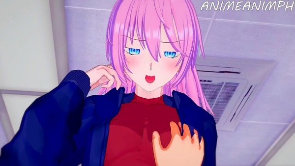 Shikimori-san Gives You a Sloppy Fellatio until Sperm in Mouth - Hentai [Anime, Ecchi, Games]