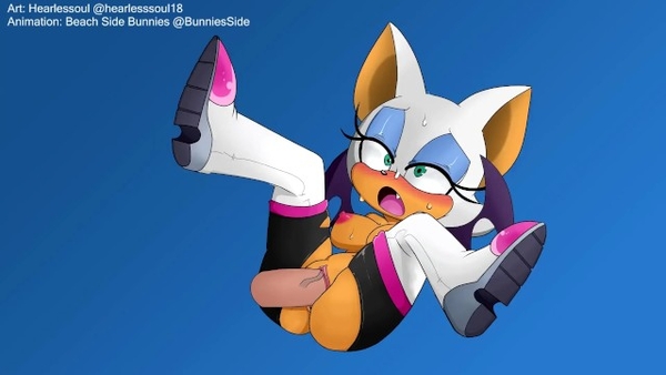 Sonic Fucks Rouge the Teen Bat [2D, Cartoon, Incest]