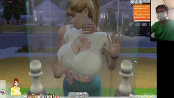 The Sims 4:10 People Having Hot Sex In A Transparent Shower - Part 2 [3D, Cartoon, The Sims]