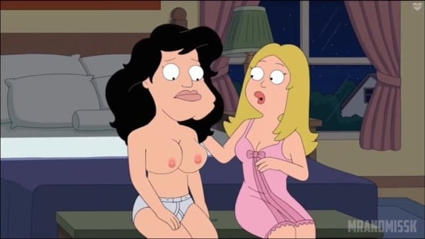American Stepfather Porn Parody Nude Scene [American dad, Hentai]