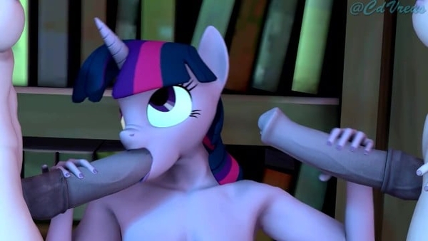 Starlight Glimmer X Twilight Sparkle [Threesome] [My Young Pony (MLP)]