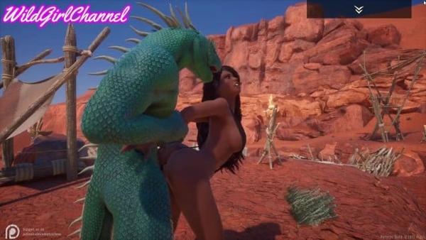 Crazy Life - Reptile Corbac Fucks Maya [Games, Hentai, Scalie, Wild Life]