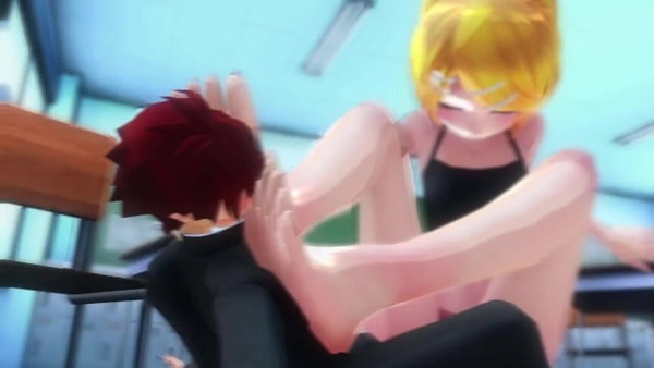 [Az+B] MMD Giantess Growth - Rins Very Big Day [Giantess]