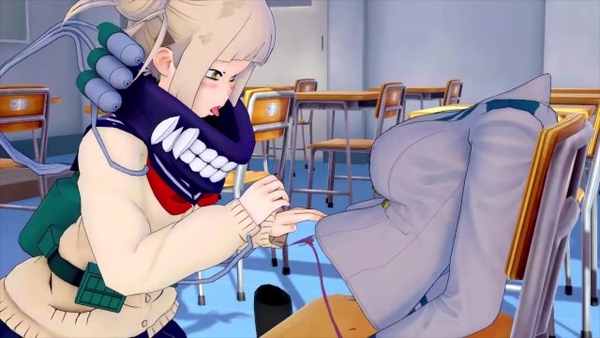 My Hero Academia Futa Toru Hagakure X Himiko Toga (3d Hentai) [3D, Hentai, My hero academia]