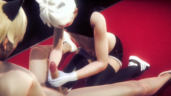 Yaoi Femboy - Alan Handjob And Blowjob [Cartoon, Femboy, Yaoi]