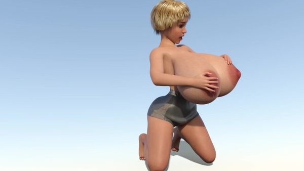 Second Boobs Expansion Animation Kink [Breast expansion, Cartoon]