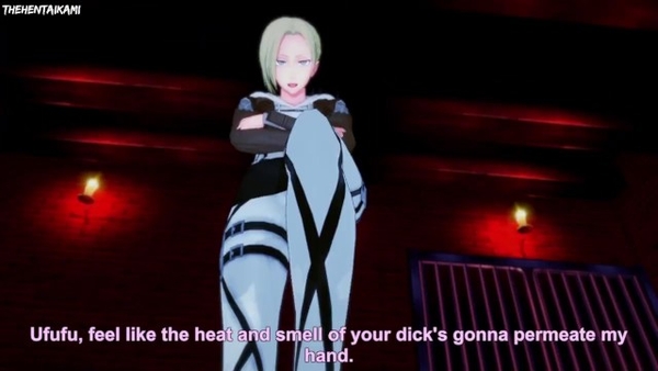 Hentai POV Feet Annie Leonhart Attack On Titan [Attack on Titan, Cartoon, TV Shows]