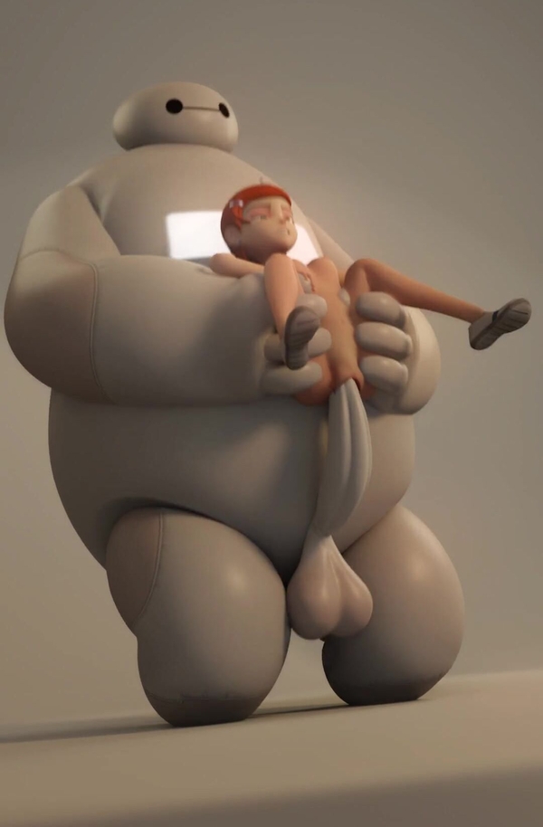 Baymax and Gwen [weirdosfm] [3D, Ben 10]