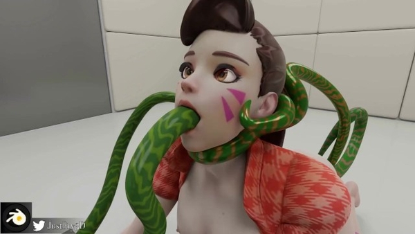 cruiser Series Ep2 Dva Tentacle Trial [Hentai, Overwatch]