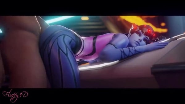 Bending Over and Sticking It in Widowmaker [Hentai, Overwatch, SFM]