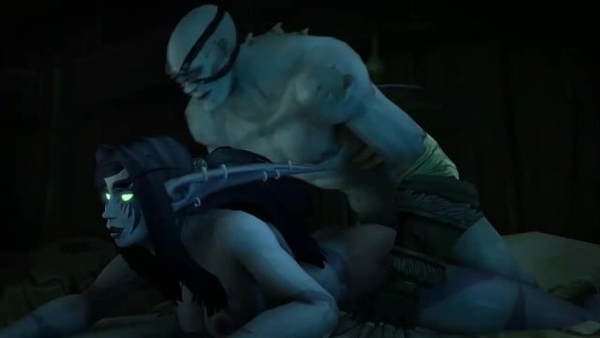 Busty Night Elf is Fucked Passionately By an Undead [Elf, SFM, World of Warcraft]