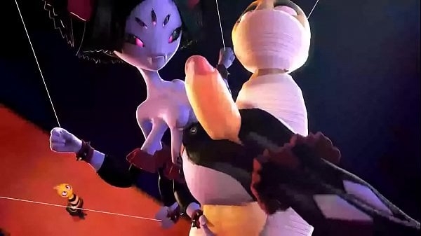 Muffet Group Sex Animation Made By Resteel [Hentai, Undertale]